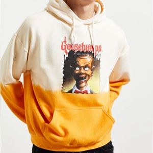 NWT UO Goosebumps Dummy Dip-Dye Hoodie Sweatshirt